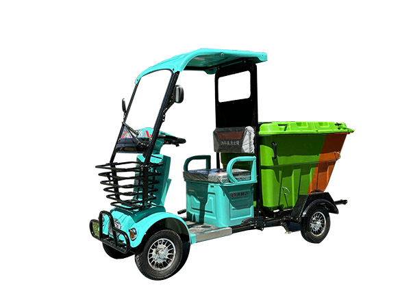 臨沂電動四輪保潔車(500L塑料桶)
